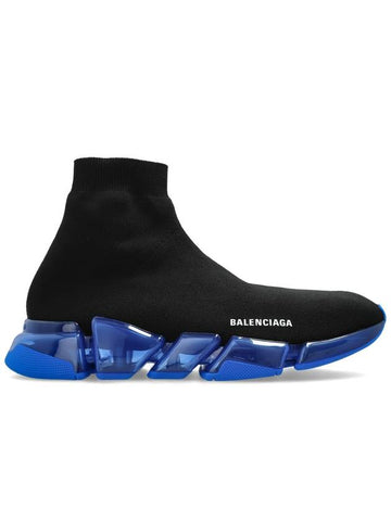 Speed ​​2 0 High Top Sneakers Blue - BALENCIAGA - BALAAN 1