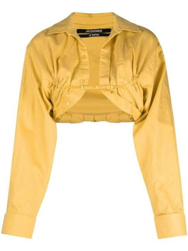 Shirt 85881 223SH014 1064 250 YELLOW - JACQUEMUS - BALAAN 1