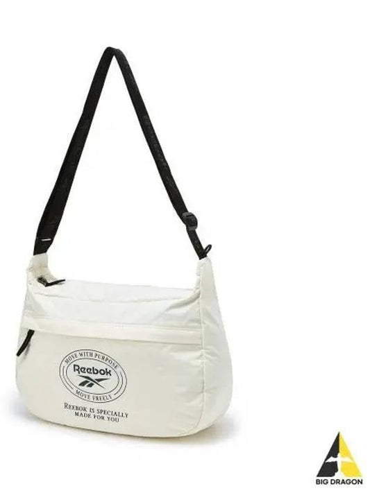 Varsity nylon cross bag ivory - REEBOK - BALAAN 1