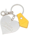 Levigan Mirror Heart ORB Keyring Yellow 8203010XU OM0009 E405 - VIVIENNE WESTWOOD - BALAAN 2