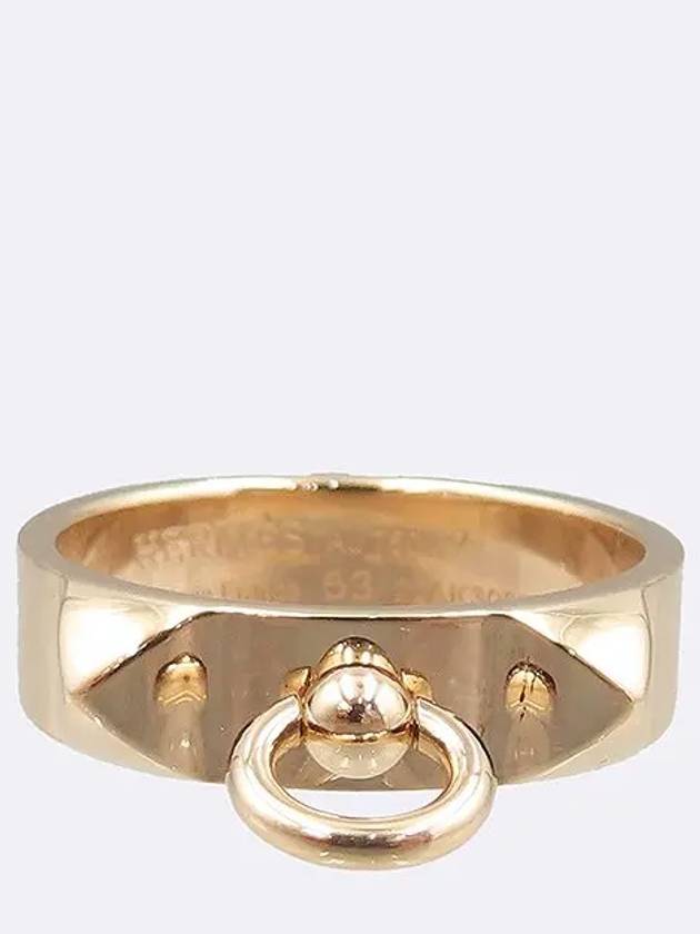 H108118B 18k 750 rose gold Collier de Chien ring No 13 - HERMES - BALAAN 2