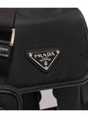 Re-Nylon Saffiano Mini Cross Bag Black - PRADA - BALAAN 4