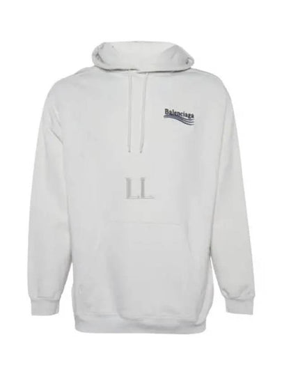 Political Campaign Medium Fit Hoodie White - BALENCIAGA - BALAAN 2