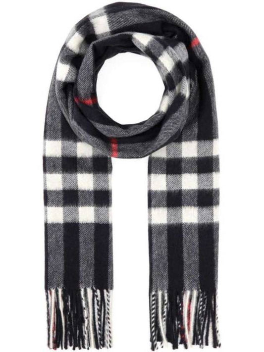 Classic Check Cashmere Scarf - BURBERRY - BALAAN 2