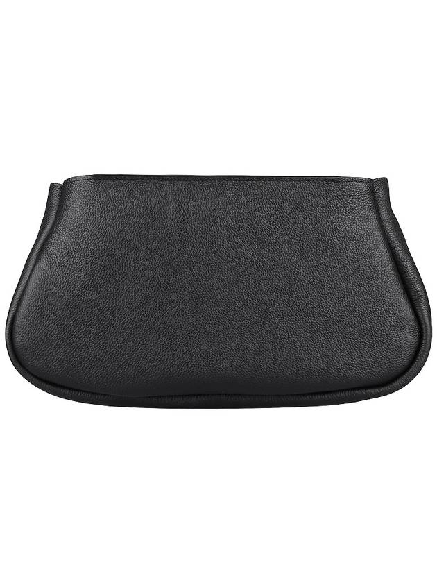 Calfskin Clutch Shoulder Bag Black - CHLOE - BALAAN 6