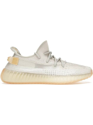 Yeezy Boost 350 V2 Low Top Sneakers Ivory - ADIDAS - BALAAN 1