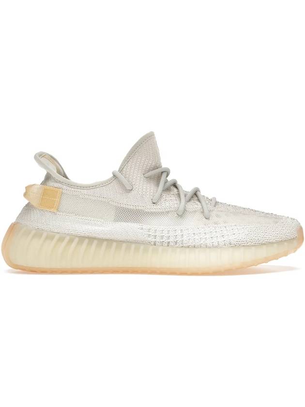 Yeezy Boost 350 V2 Low Top Sneakers Ivory - ADIDAS - BALAAN 1