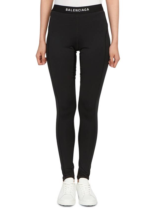 Athletic Leggings Pans Black - BALENCIAGA - BALAAN 2