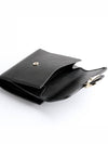 GG Interlocking Half Wallet Black - GUCCI - BALAAN 7