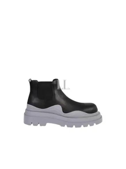 Tire Ankle Chelsea Boots Black Grey - BOTTEGA VENETA - BALAAN 2