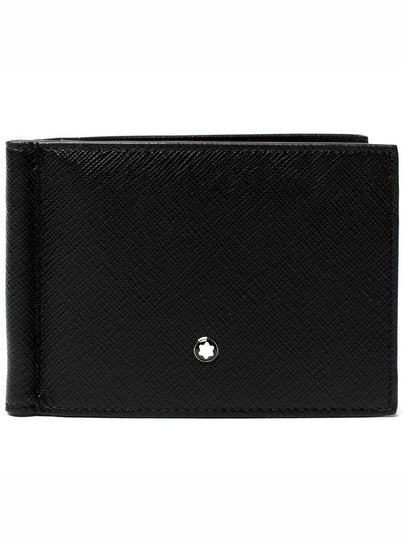 Sartorial 6CC Money Clip Half Wallet Black - MONTBLANC - BALAAN 2