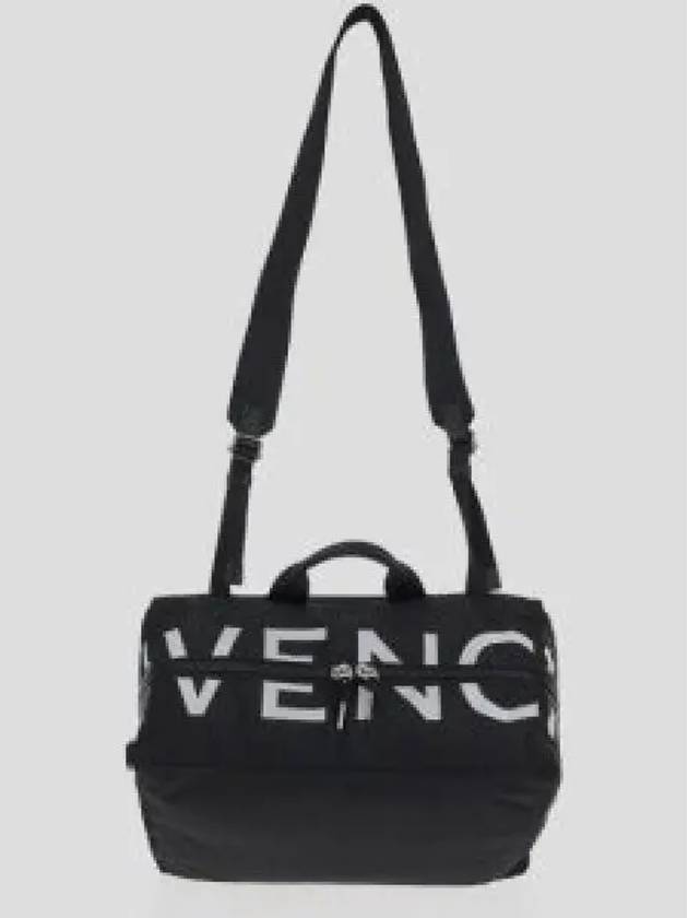 Medium Pandora Nylon Cross Bag Black - GIVENCHY - BALAAN 2