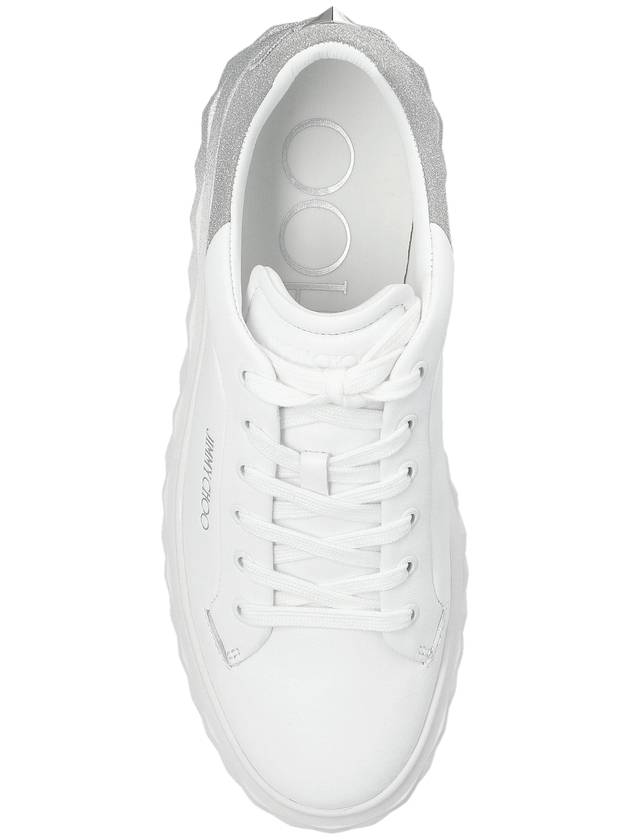 Jimmy Choo Diamond Sneakers, Women's, White - JIMMY CHOO - BALAAN 6