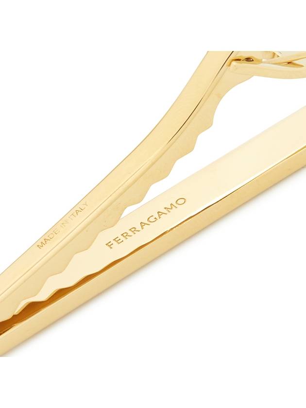 Men's Gancini Tie Pin Gold - SALVATORE FERRAGAMO - BALAAN 7