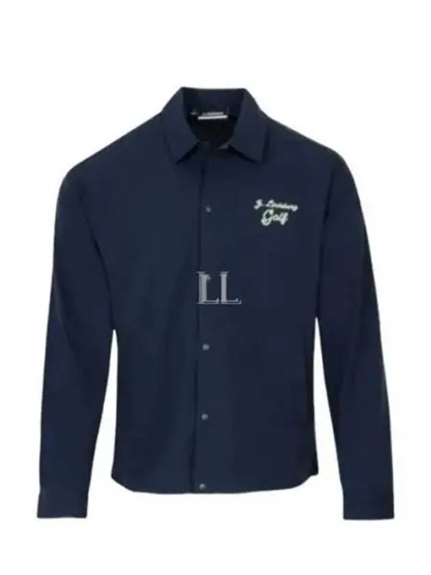 Genuine Men s Dex Overshirt Jacket Navy GMOW09472 6855 - J.LINDEBERG - BALAAN 2