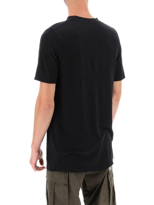 Karman logo short sleeve t shirt black - ISABEL MARANT - BALAAN 4