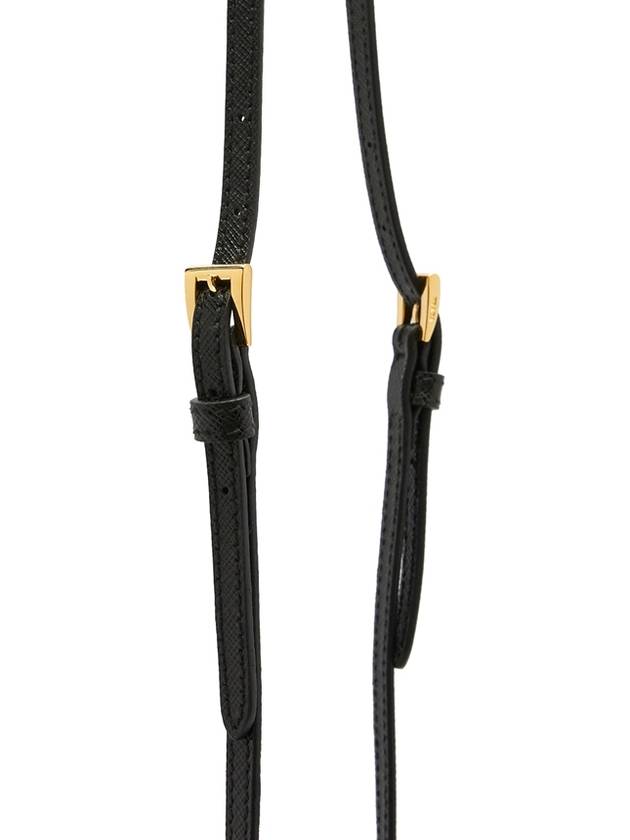 Duet Re-Nylon Bucket Bag Black Gold - PRADA - BALAAN 10