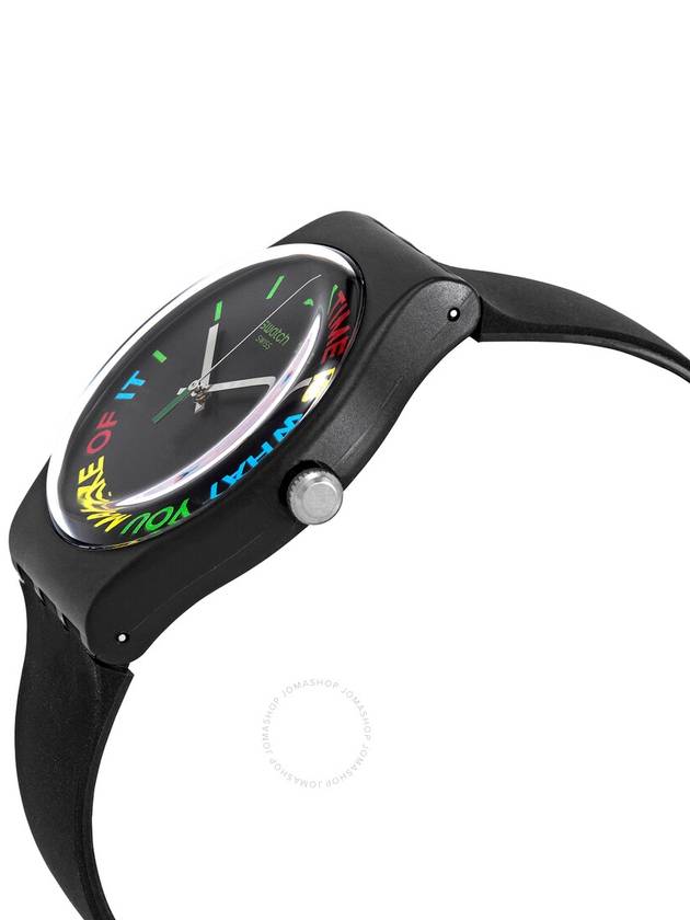 Swatch FREETID Quartz Black Dial Unisex Watch SO29B103 - SWATCH - BALAAN 2