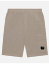 Twill Stretch Bermuda Cargo Shorts Beige - CP COMPANY - BALAAN 1