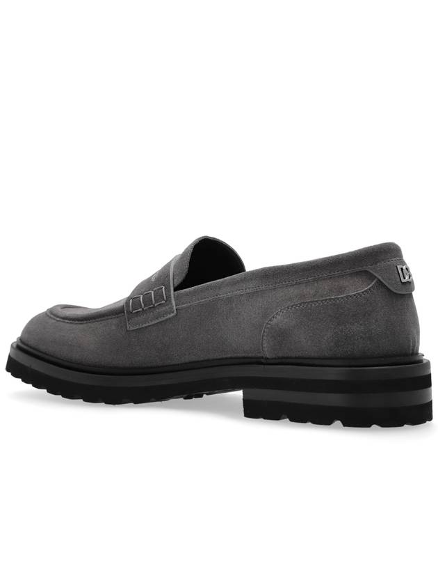 Dolce & Gabbana 'Loafers' Type Shoes, Men's, Grey - DOLCE&GABBANA - BALAAN 5