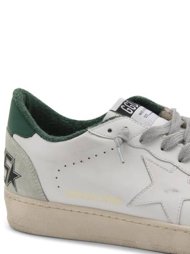 Ball Star Leather Low Top Sneakers White - GOLDEN GOOSE - BALAAN 5