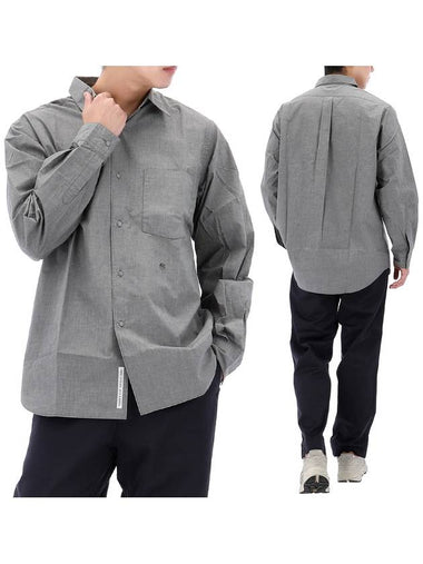 Regular Collar Wind Shirt SUGF354E GRAY - NANAMICA - BALAAN 1