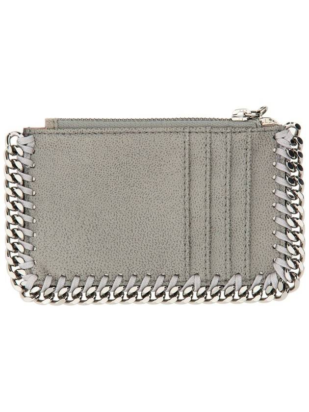 Falabella Chain Card Wallet Gray - STELLA MCCARTNEY - BALAAN 4