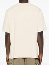 Bold Fox Head Patch Oversized Short Sleeve T-Shirt Beige - MAISON KITSUNE - BALAAN 6