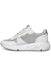 Running Sole Low Top Sneakers White Silver - GOLDEN GOOSE - BALAAN 3