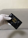 19 Gold Hardware Lambskin Flap Card Wallet Black - CHANEL - BALAAN 10