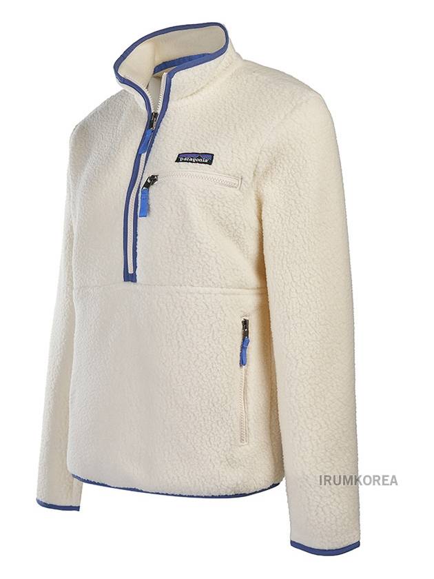 Women's Retro File Marsupial Anorak Jacket Natural - PATAGONIA - BALAAN 3