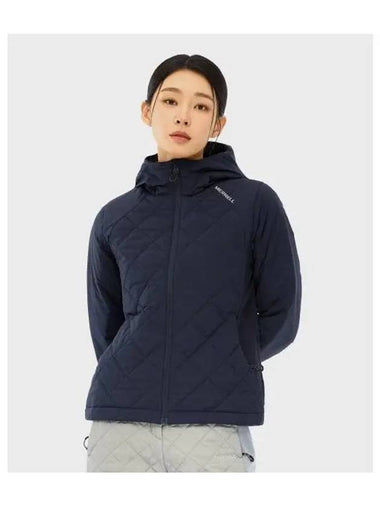 MERRELL WOMEN quilted padded jacket NAVY - MERRYMOTIVE - BALAAN 1