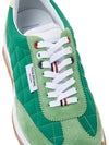 Men's Tech Runner Low Top Sneakers Green - THOM BROWNE - BALAAN 9