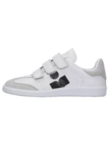 Beth Touch Strap Sneakers White - ISABEL MARANT - BALAAN 1