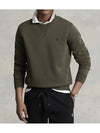 Embroidered Pony Logo Sweatshirt Olive - POLO RALPH LAUREN - BALAAN 2