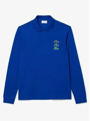 Men s Multi Croc Badge Classic Fit Long Sleeve Polo T Shirt PH5723 53N JQ0 Domestic Product GQ2N23112328501 - LACOSTE - BALAAN 1