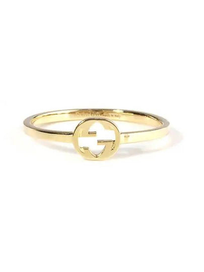 Interlocking G 18K Ring Gold - GUCCI - BALAAN 2