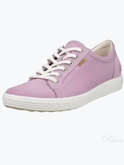 Soft 7 Low Top Sneakers Lavender Mist - ECCO - BALAAN 2