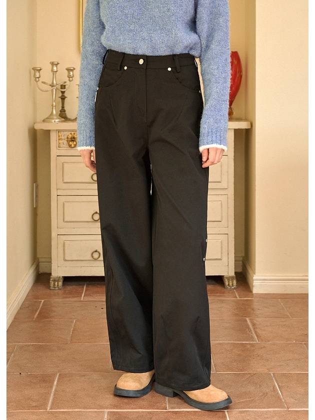 Crunchy rivet point balloon pants - MICANE - BALAAN 3