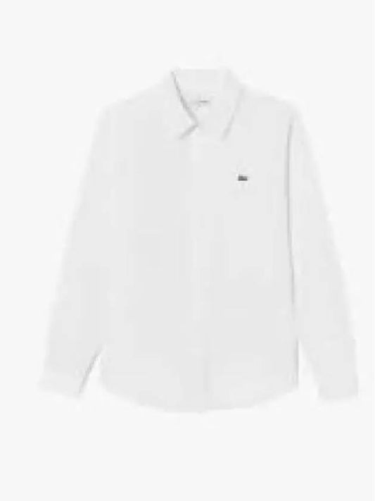Linen Shirt White CF904E 54G001 1279651 - LACOSTE - BALAAN 1