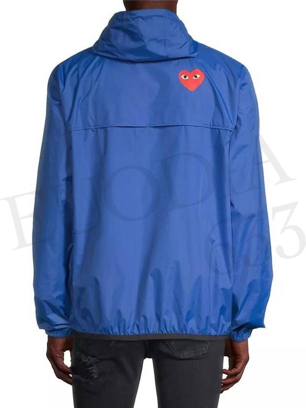 Logo Patch Anorak Blue - COMME DES GARCONS - BALAAN 7