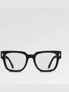 Eyewear Square Anti Blue Light Glasses Black - LOUIS VUITTON - BALAAN.