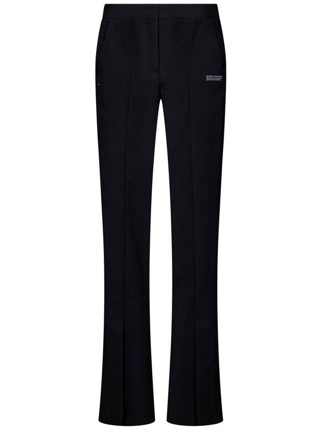 Straight Pants OWCA136C99FAB002 1010 Black - OFF WHITE - BALAAN 2