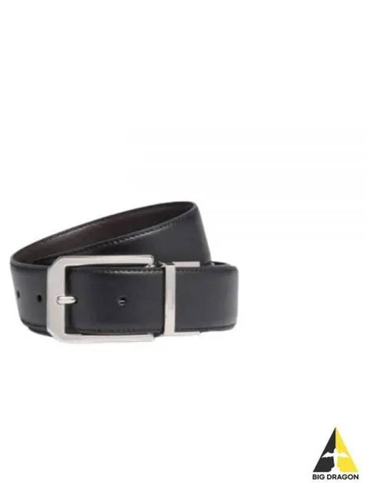 241 LHVIC B011PZ NTM Reversible Leather Belt - ERMENEGILDO ZEGNA - BALAAN 1