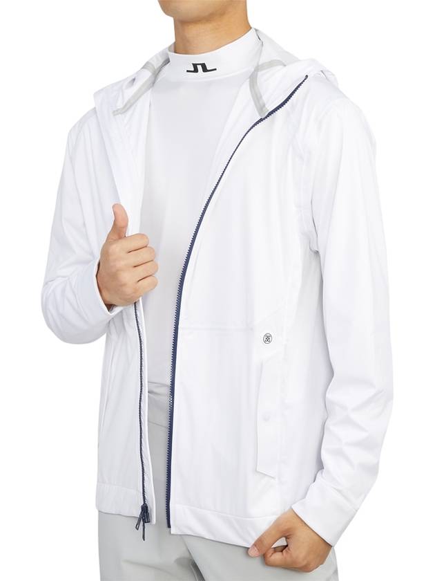 Men's Repeller REPELLER Zip-Up Jacket White - G/FORE - BALAAN 7