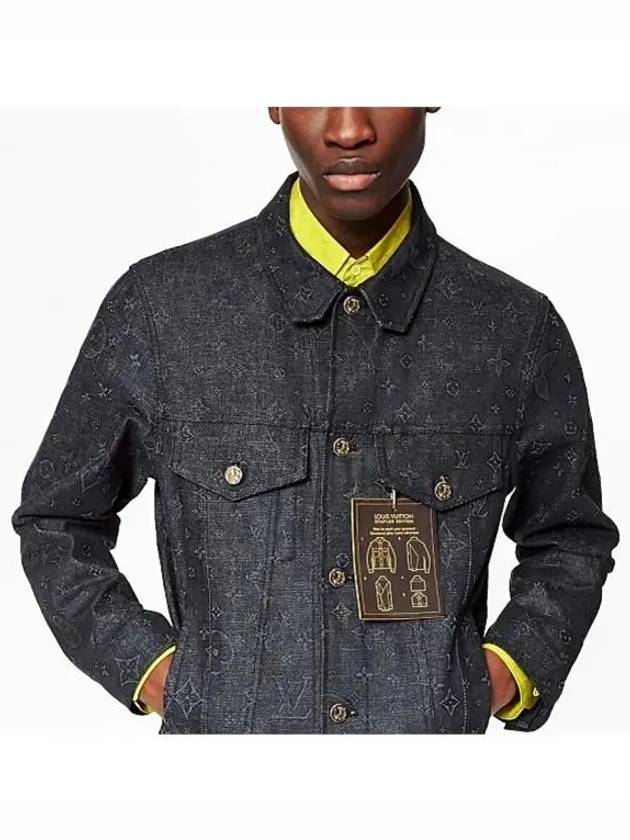 Monogram DNA Denim Jacket - LOUIS VUITTON - BALAAN 3