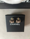 CC logo earrings square cubic gold ABA254 - CHANEL - BALAAN 8