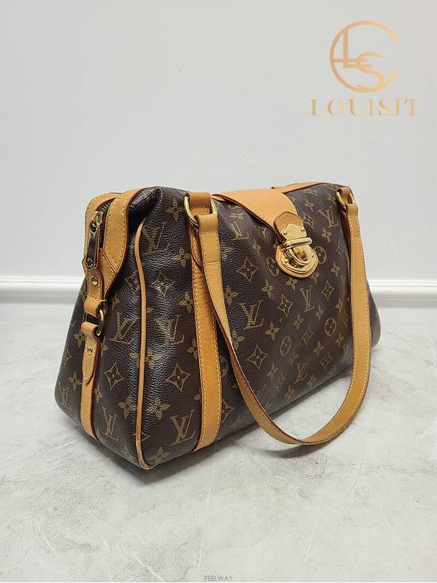 Used luxury goods Lewis It PM Monogram Canvas Stresa Shoulder Bag - LOUIS VUITTON - BALAAN 3