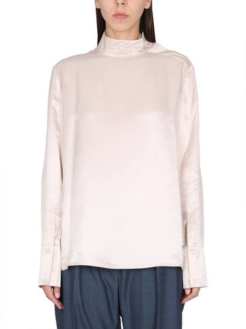 SILK BLEND BLOUSE - ACNE STUDIOS - BALAAN 1