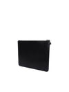 4G Classic Leather Large Clutch Bag Black - GIVENCHY - BALAAN 3